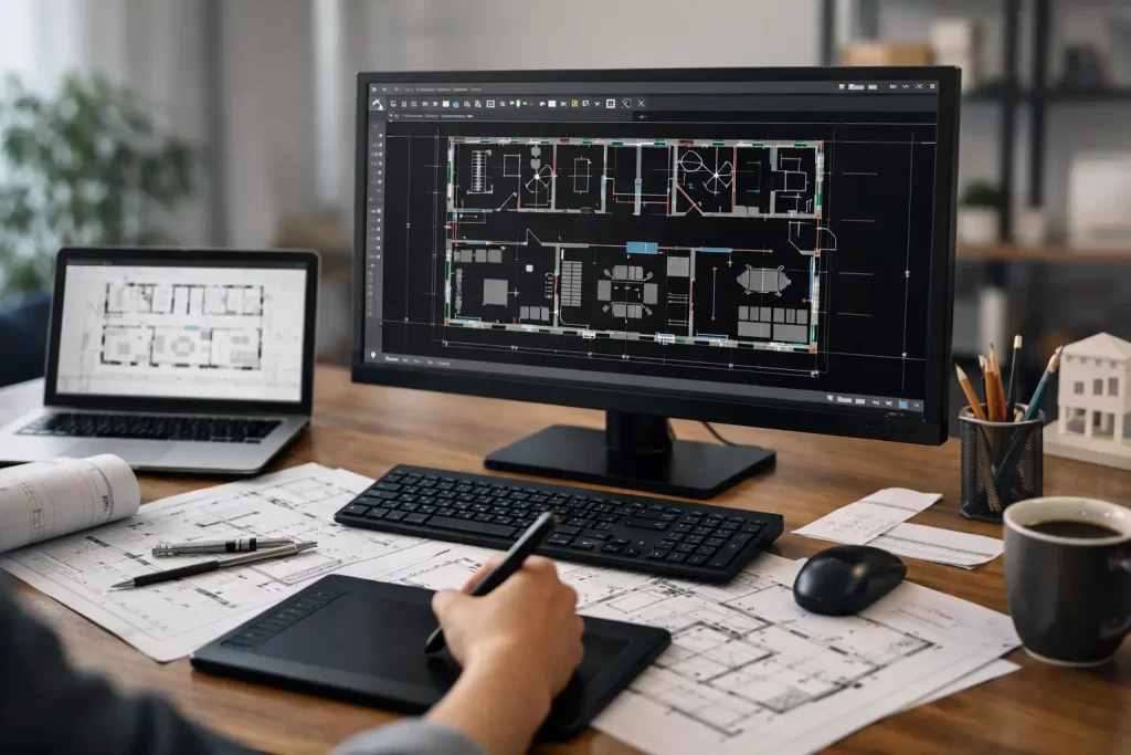 7 melhores softwares CAD 2D para escritório