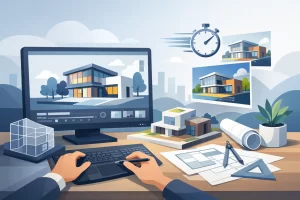 Renderização rápida para arquitetura na prática