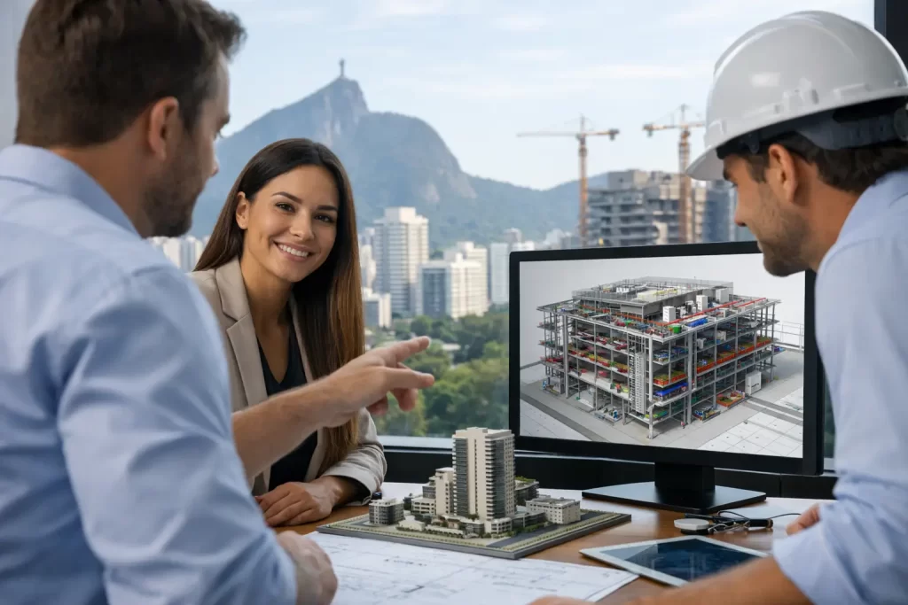 Tendências de BIM no Brasil para construtoras